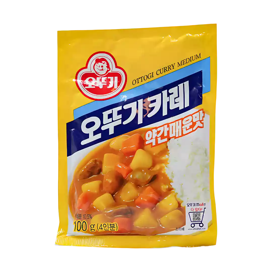OTTOGI Korean Instant Curry Medium Hot 100g