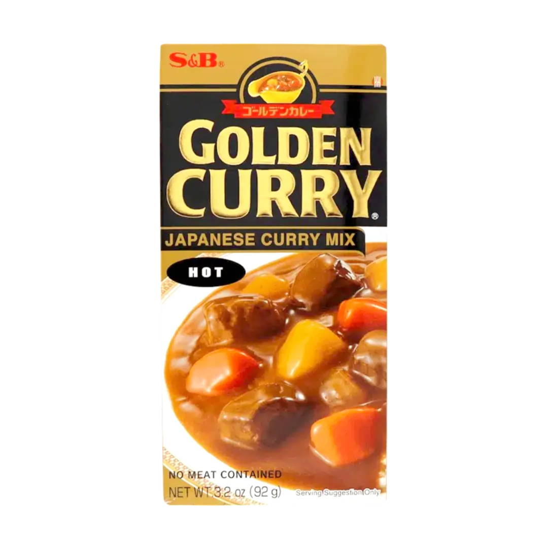 S&B Japanese Curry Mix  Hot 92g