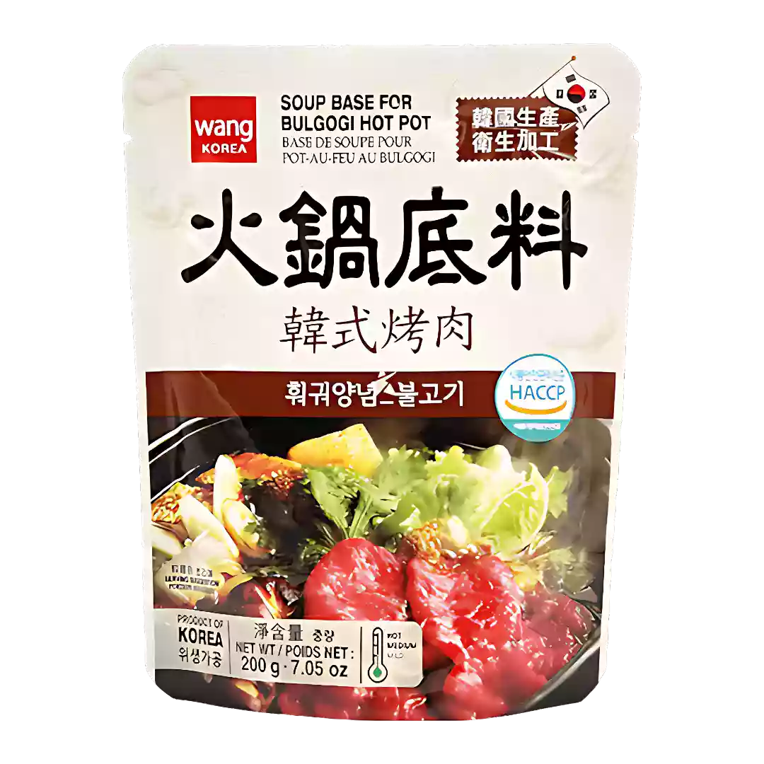 WANG Soup Base For Bulgogi Hot Pot 200g
