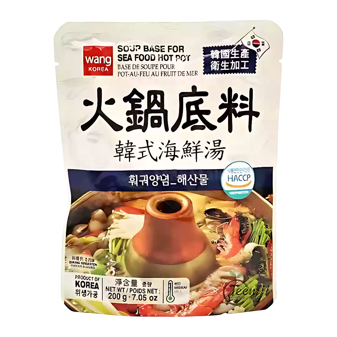 WANG KOREA Soup Base For Seafood Hot Pot 200g